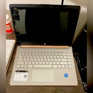 Pink hp intel laptop